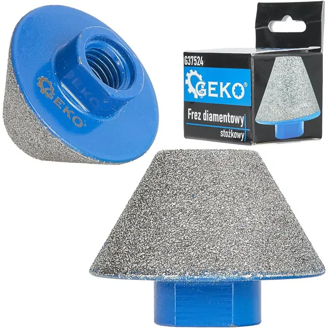 GEKO Diamantkegelboor - Conisch Ontwerp - 20-48 mm - M14 Schroefdraad