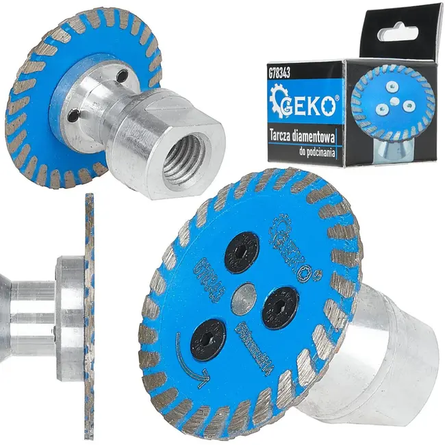 GEKO Diamantschijf - 50 mm - Precisie & Duurzaamheid - M14 Bevestiging