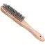 GEKO 6-rijen staalborstel - ergonomische houten greep - 28,5 cm - 13x3 cm werkoppervlak