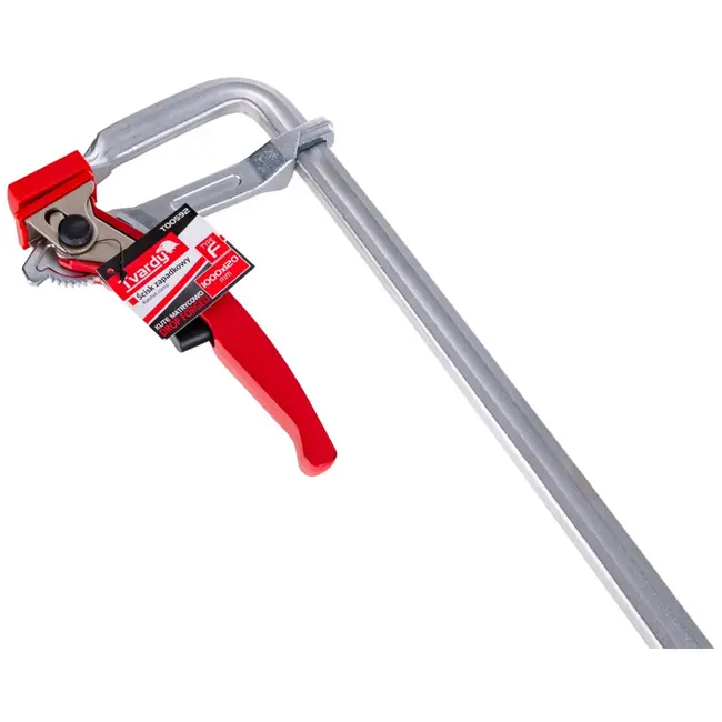 Tvardy Klem - Gesmeed staal - Ratchet systeem - 1000x120 mm - 500 kg kracht