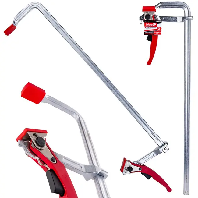 Tvardy Ratelsysteem houtklem - Gesmeed staal - 600x120 mm - 500 kg klemkracht