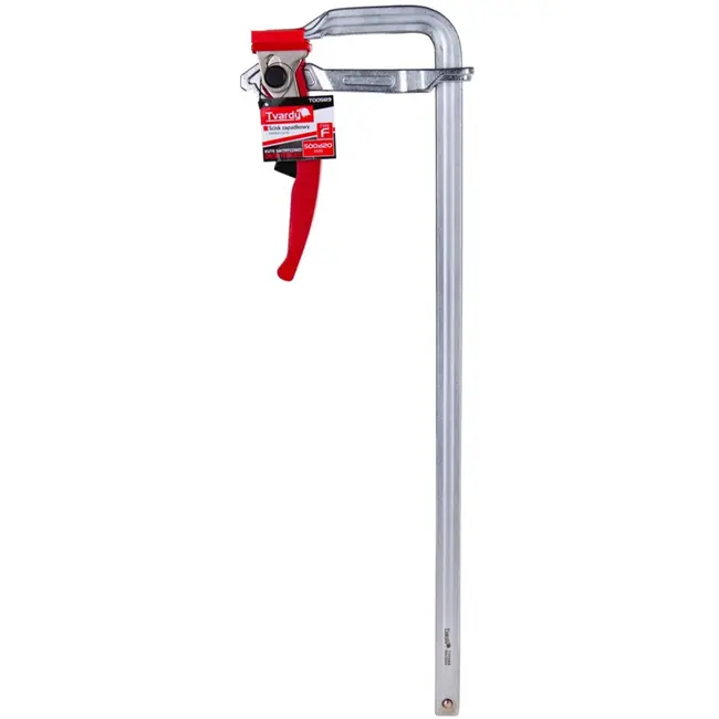 Tvardy Ratelsysteem houtklem - Gesmeed staal - 500 kg klemkracht - 500x120 mm