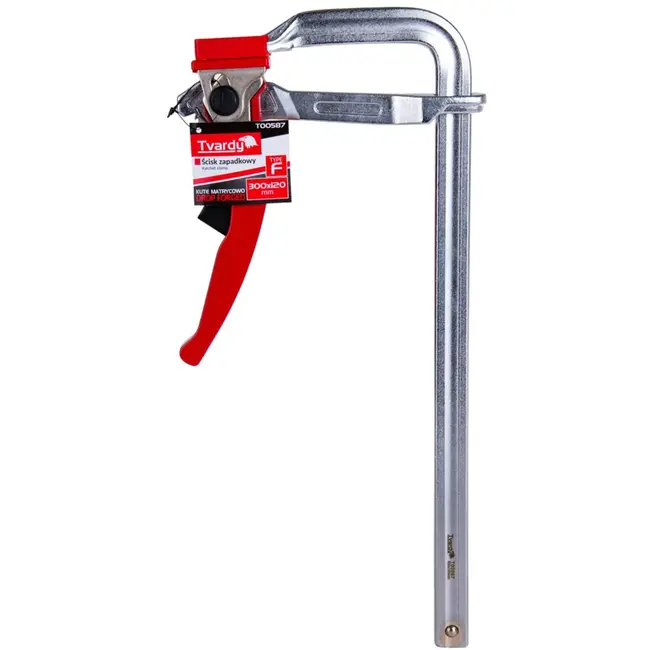 Tvardy Verstelbare ratelspanklem - Gesmeed staal - 300x120 mm - 500 kg klemkracht