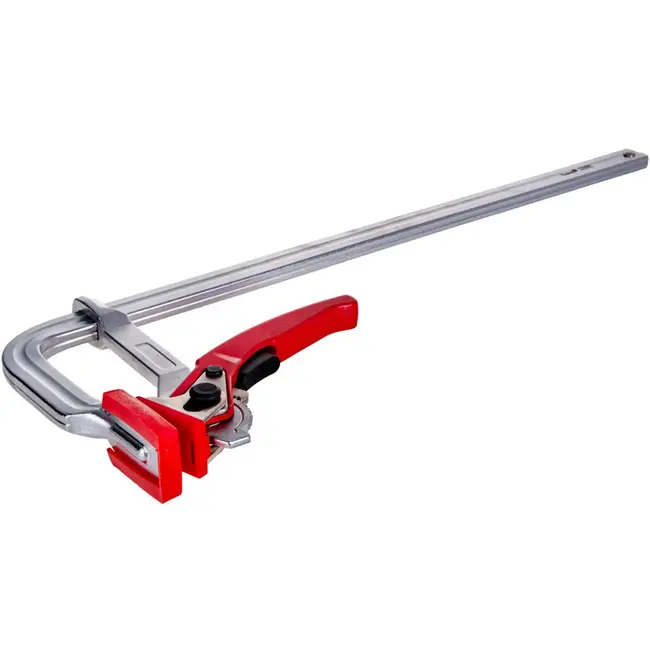 Tvardy Ratelsysteem houtklem - 400x100 mm - 500 kg klemmkracht - Roestwerend - Kunststof beschermkappen