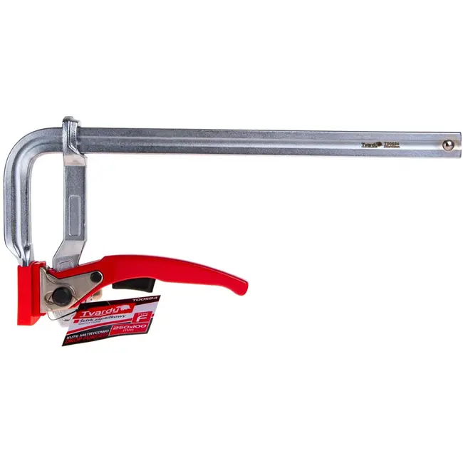 Tvardy Ratelsysteem houtklem - Gesmeed staal - 250x100 mm - 500 kg klemdruk