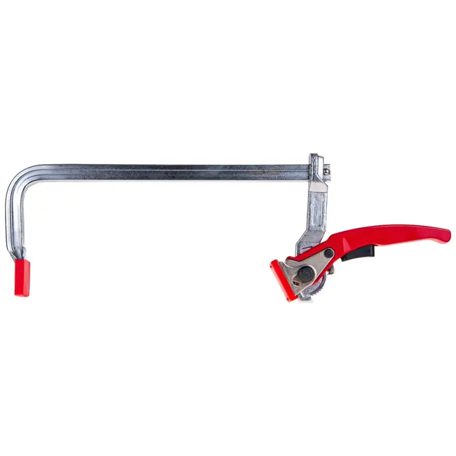 Tvardy Ratelsysteem houtklem - 200x80 mm - 500 kg klemkracht - Chroomlaag - Kunststof bescherming