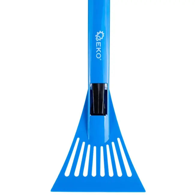 GEKO Sneeuwborstel met ijskrabber - Duurzaam plastic - 52 cm - Flexibele borstelharen