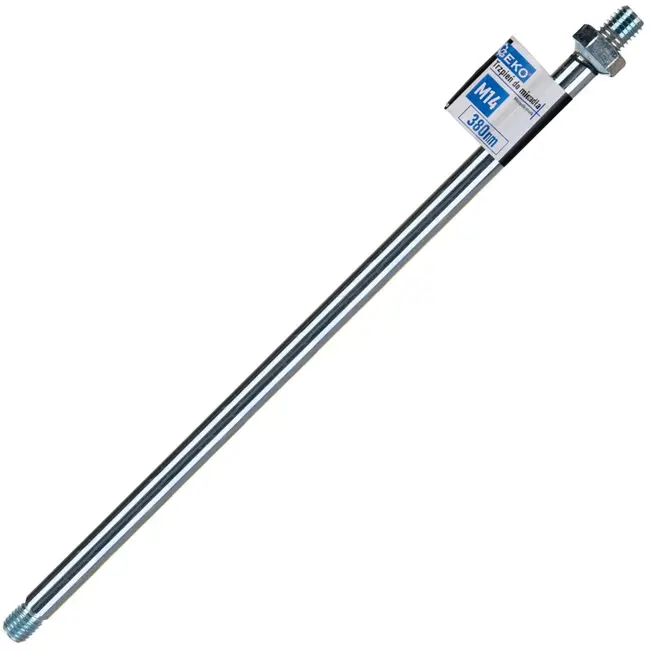 GEKO Mixstaaf - Staal - M14 schroefdraad - 38 cm lengte