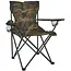 Keltin Opvouwbare toeristenstoel - Camouflage - Comfortabel en Duurzaam - Inclusief Draagtas - 120 kg Draagvermogen