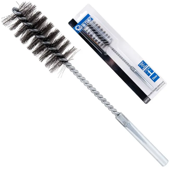 GEKO Cilindrische staalborstel - 32 mm - Compact en veelzijdig