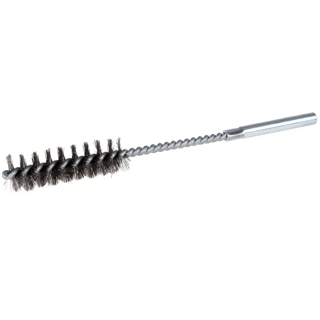 GEKO Cilindrische staalborstel - Compact - Veelzijdig - 20 mm - Roestvrij staal