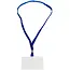 GEKO ID-badge met lanyard - plastic - 92x59 mm - 10 stuks