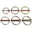 GEKO Lynchpennen set - 50 stuks - Diverse maten - Inclusief organizer