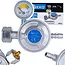 GEKO Gasregelaar met manometer - 37 mbar - 1,5 kg/h - Veilig en veelzijdig