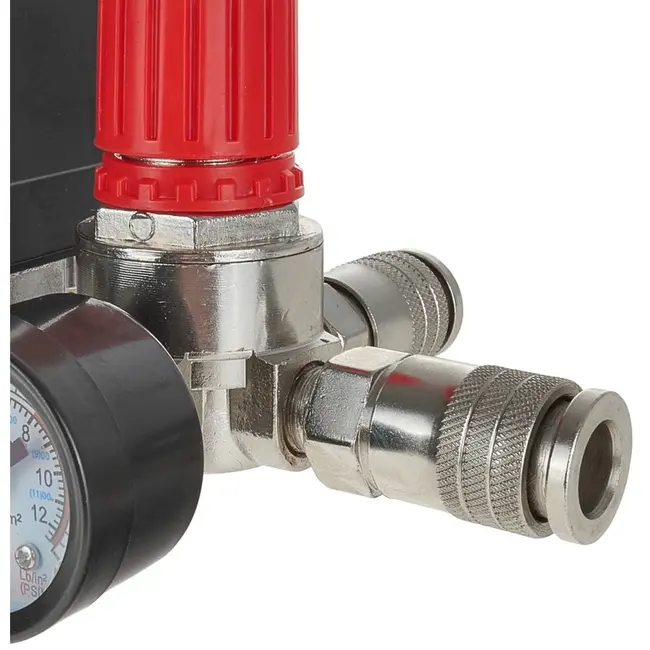 GEKO Drukregelaar voor compressoren - 230V - 12 bar - Inclusief veiligheidsklep