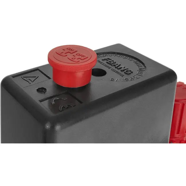 GEKO Drukregelaar voor compressoren - 230V - 12 bar - Inclusief veiligheidsklep