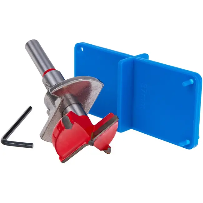 GEKO 35mm boormal voor verborgen scharnieren - verstelbare diepte - duurzame carbide snijder