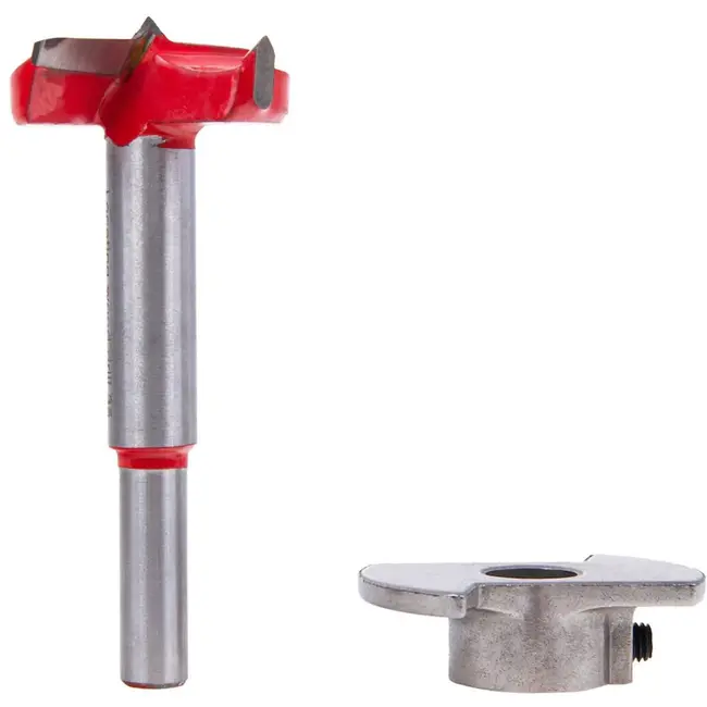 GEKO 35mm boormal voor verborgen scharnieren - verstelbare diepte - duurzame carbide snijder