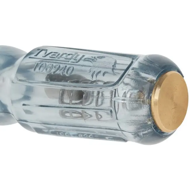 Tvardy Spanningsmeter - Ergonomisch - 185 mm - 100-250V - Transparant Handvat - 24 stuks