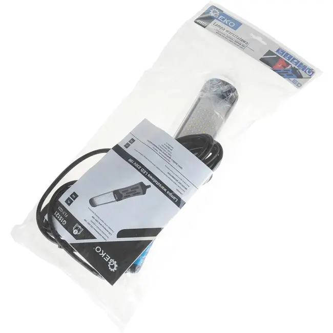 GEKO LED werkplaatslamp - 15W - Magnetisch & Ophangbaar - 5m Kabel