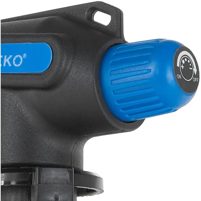 GEKO Gasbrander - Lang mondstuk - Piezo-ontsteking - Vlamregeling - 1,1 kW