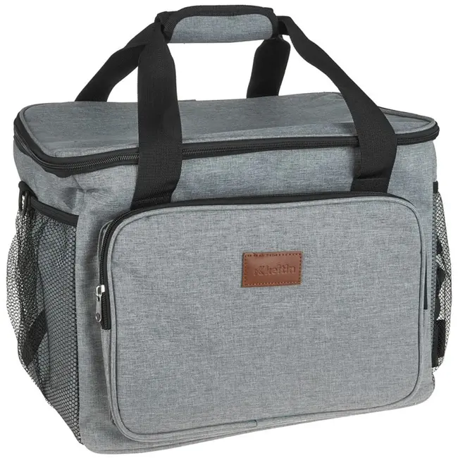 Keltin Thermische tas - 28L - Grijs - Inclusief 2 koelelementen - Langdurige temperatuurbehoud