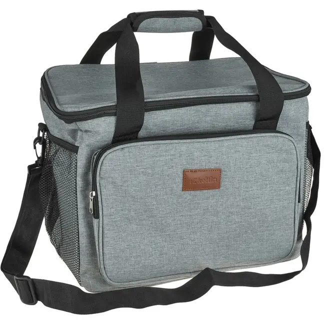 Keltin Thermische tas - 28L - Grijs - Inclusief 2 koelelementen - Langdurige temperatuurbehoud