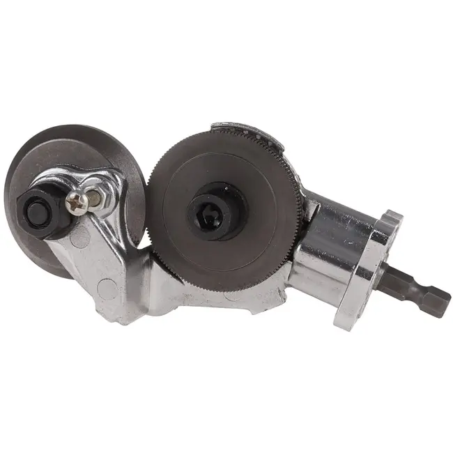 GEKO Adaptor voor metaalplaat snijden - Hex bevestiging - Voor schroevendraaiers en boren