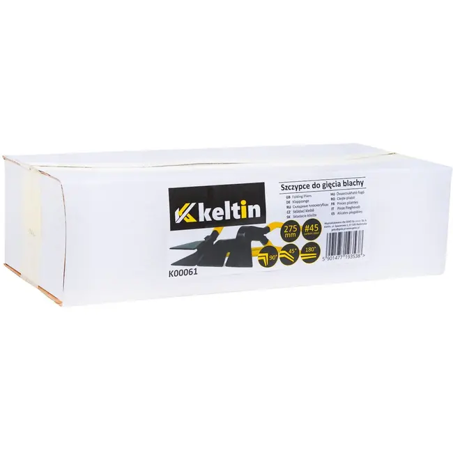 Keltin Vouwtangen set - 3 stuks - Ergonomisch ontwerp - 275 mm - Geel
