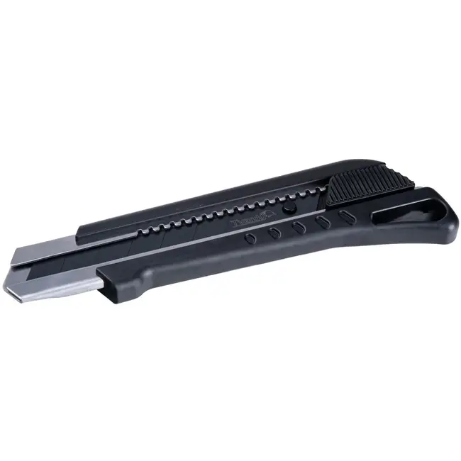 Tvardy Utility mes - Duurzaam SK2H staal - 125 mm - Zwart ontwerp