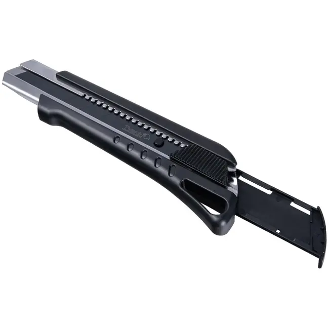 Tvardy Utility mes - Duurzaam SK2H staal - 125 mm - Zwart ontwerp