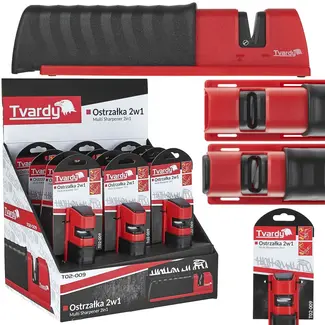 Tvardy 2-in-1 slijper - veelzijdig en compact - keramische precisie - 12 stuks