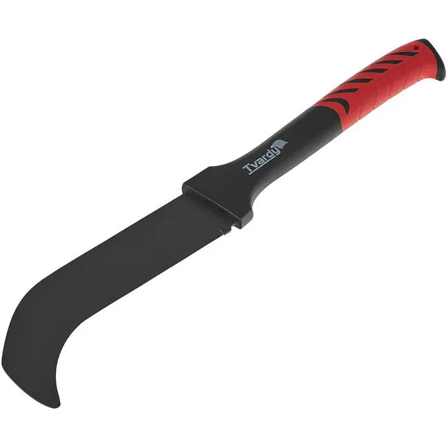 Tvardy Krachtige borstelbijl - Duurzaam staal - PTFE coating - Ergonomische grip - 53 cm - Compact ontwerp