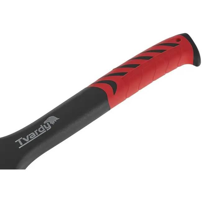 Tvardy Krachtige borstelbijl - Duurzaam staal - PTFE coating - Ergonomische grip - 53 cm - Compact ontwerp
