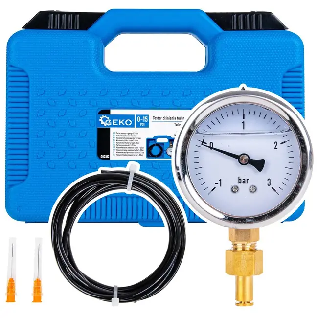 GEKO Turbo drukmeter - 1-3 bar - robuust en nauwkeurig
