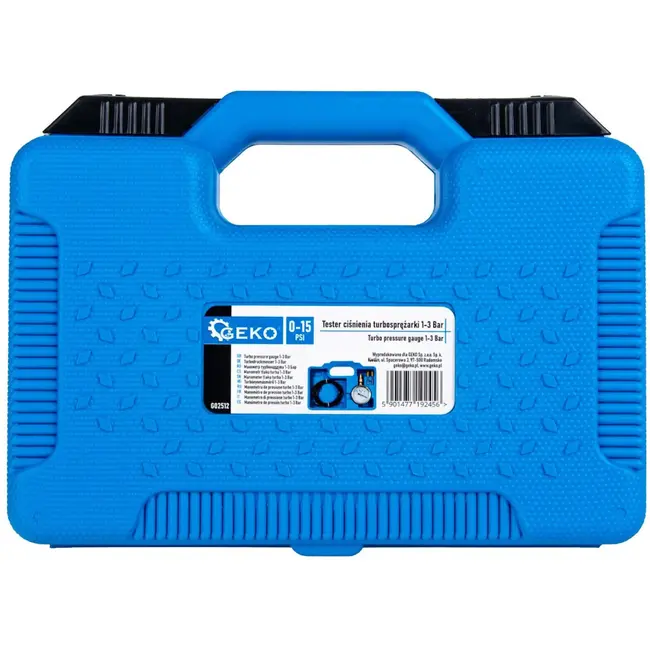 GEKO Turbo drukmeter - 1-3 bar - robuust en nauwkeurig