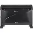 GEKO Convector kachel - 3 standen - Thermostaat - Zwart - 2000W
