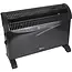 GEKO Convector kachel - 3 standen - Thermostaat - Zwart - 2000W