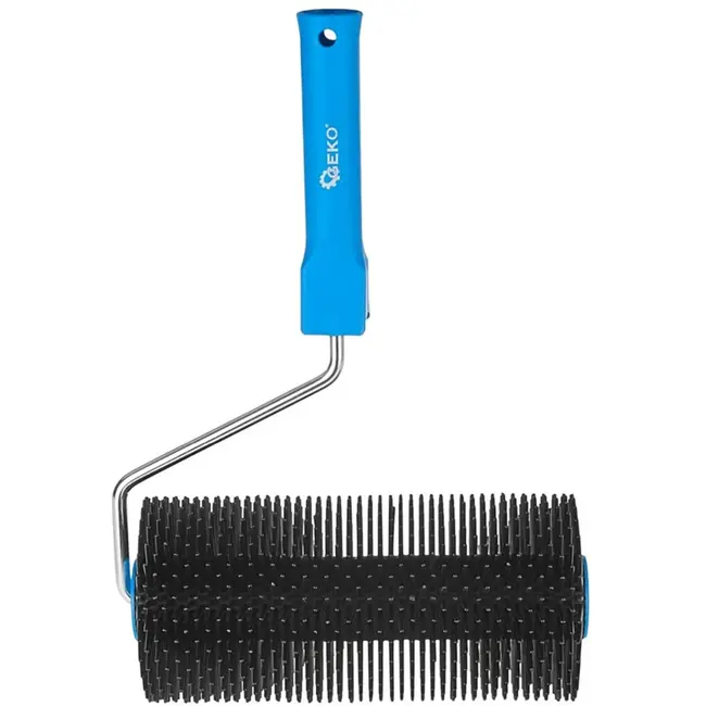 GEKO 2-delige egaline set - gladde afwerking - 230 mm roller - spijkers 28 mm - spijkerschoenen