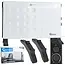 GEKO Convector kachel - modern design - 3 warmtestanden - 2000W - wit - draagbaar
