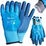 GEKO Waterdichte winterwerkhandschoenen - Thermisch geïsoleerd - Maat 9 - Blauw - 12 stuks