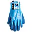 GEKO Waterdichte thermische werkhandschoenen - jersey latex - maat 10 - blauw - 12 stuks
