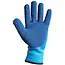 GEKO Waterdichte thermische werkhandschoenen - jersey latex - maat 10 - blauw - 12 stuks