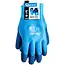 GEKO Waterdichte thermische werkhandschoenen - Warmte & grip - Maat 8 - Blauw - 12 stuks
