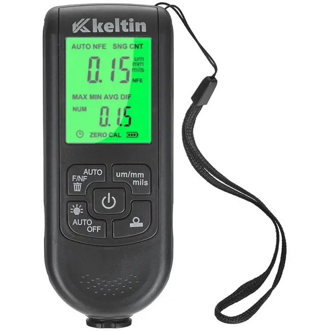 Keltin Diktemeter - LCD Display - Drie Meetmodi - 0-2000 µm - Automatische Uitschakeling