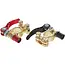 GEKO Klemmen Set - Snelle Installatie - 6/12V Batterijen - Hoogwaardige Messing - Inclusief Beschermpads