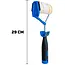 GEKO Compacte verfroller - precisie schilderen - ergonomische grip - 10 cm - polyacryl