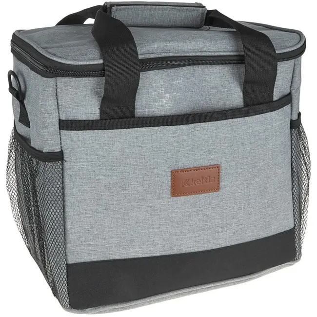 Keltin Thermische koeltas - 18L - Grijs - Inclusief 2 koelelementen - Tot 8 uur temperatuurbehoud