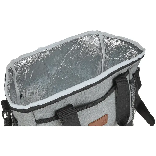 Keltin Thermische koeltas - 18L - Grijs - Inclusief 2 koelelementen - Tot 8 uur temperatuurbehoud