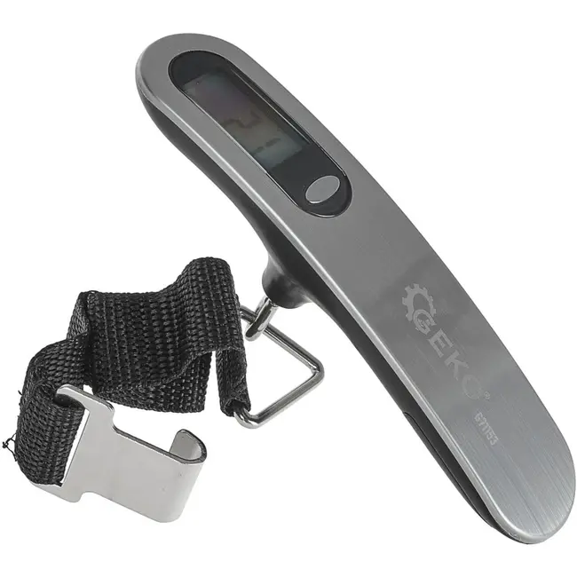 GEKO Digitale bagageweegschaal - 50 kg - Compact - LCD display - Meerdere gewichtseenheden